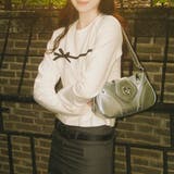 リボン白美学スリムクロップトップス | Achic | 詳細画像10