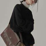 ストライプ柄 タートルネックカットソー | Achic | 詳細画像13