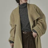 ストライプ柄 タートルネックカットソー | Achic | 詳細画像17