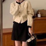 列マルチボタン 差し色セーター | Achic | 詳細画像12 