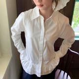 フリルティアードヘムシャツブラウス | Achic | 詳細画像3