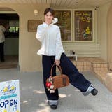 フリルティアードヘムシャツブラウス | Achic | 詳細画像4