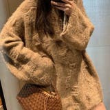 ベージュ | オーバーサイズシャギーニット | Achic
