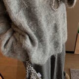 グレー | オーバーサイズシャギーニット | Achic