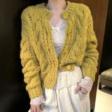 ジンジャーティーケーブルカーディガン | Achic | 詳細画像11