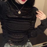 レースサイドアップトップス | Achic | 詳細画像2