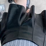 合成レザーミニプリーツスカート | Achic | 詳細画像19 