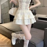 ティアードフレアミニスカート | Achic | 詳細画像30 