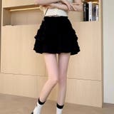 ティアードフレアミニスカート | Achic | 詳細画像35 