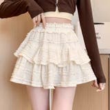 ティアードフレアミニスカート | Achic | 詳細画像3 