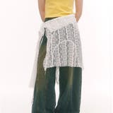 レース非対称巻きスカート 重ね着 | Achic | 詳細画像3 