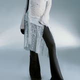 レース非対称巻きスカート 重ね着 | Achic | 詳細画像7 