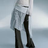 レース非対称巻きスカート 重ね着 | Achic | 詳細画像8 