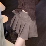 ヴィンテージ Puレザープリーツスカート | Achic | 詳細画像5 