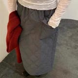 グレー | キルティングスカート | Achic