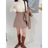 チェック柄ショート丈ジャケット+ミニスカート セット  おしゃれ スーツ 上品 | Achic | 詳細画像12 