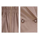 チェック柄ショート丈ジャケット+ミニスカート セット  おしゃれ スーツ 上品 | Achic | 詳細画像18 