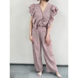 ロンパース ワイドロンパース フリルスリーブ | Achic | 詳細画像13