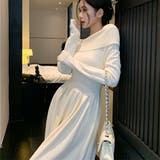 セクシーオフショルダーロングワンピース | Achic | 詳細画像4