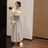 セクシーオフショルダーロングワンピース | Achic | 詳細画像5