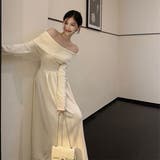 セクシーオフショルダーロングワンピース | Achic | 詳細画像8