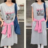 ノースリーブプリントワンピース | Achic | 詳細画像24