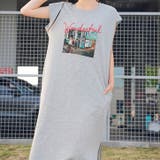 ノースリーブプリントワンピース | Achic | 詳細画像26