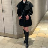 ブラック | スプリングコート ショートコート スプリングコート | Achic