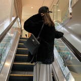 シンプルモコモコオーバーサイズアウター | Achic | 詳細画像30