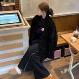シンプルモコモコオーバーサイズアウター | Achic | 詳細画像44