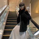 シンプルモコモコオーバーサイズアウター | Achic | 詳細画像46
