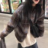 クルーネックショートコート | Achic | 詳細画像6