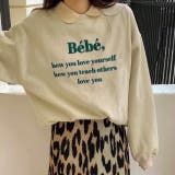 Bebe刺繍トレーナー スウェット トップス | LADY LIKE | 詳細画像2