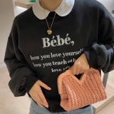 Bebe刺繍トレーナー スウェット トップス | LADY LIKE | 詳細画像4
