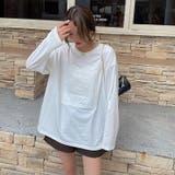 立体ロゴTシャツ オーバーサイズ ビッグシルエット | LADY LIKE  | 詳細画像12 