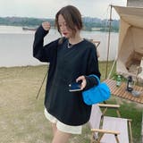 立体ロゴTシャツ オーバーサイズ ビッグシルエット | LADY LIKE  | 詳細画像14 