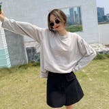 立体ロゴTシャツ オーバーサイズ ビッグシルエット | LADY LIKE  | 詳細画像17 