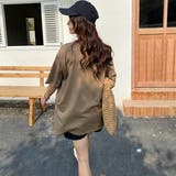 立体ロゴTシャツ オーバーサイズ ビッグシルエット | LADY LIKE  | 詳細画像28 