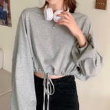 裾ドロストショート丈トップス トップス ロングTシャツ | LADY LIKE | 詳細画像28