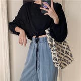 裾ドロストショート丈トップス トップス ロングTシャツ | LADY LIKE | 詳細画像4