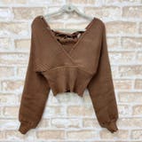 レイヤード風ドルマンニット トップス ドッキング | LADY LIKE | 詳細画像12