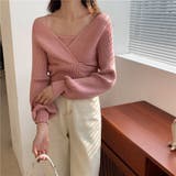 レイヤード風ドルマンニット トップス ドッキング | LADY LIKE | 詳細画像22