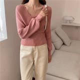 レイヤード風ドルマンニット トップス ドッキング | LADY LIKE | 詳細画像28