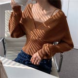 レイヤード風ドルマンニット トップス ドッキング | LADY LIKE | 詳細画像37