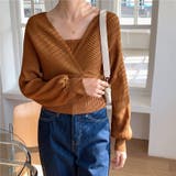 レイヤード風ドルマンニット トップス ドッキング | LADY LIKE | 詳細画像39