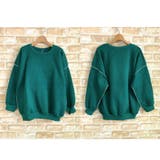 立体ロゴアウトステッチトレーナー スウェット スエット | LADY LIKE | 詳細画像13