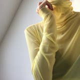 タートルシアートップス シースルー 肌見せ | LADY LIKE  | 詳細画像5 