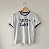 CANADA CAMPプリントTシャツ カレッジロゴ | LADY LIKE  | 詳細画像7 