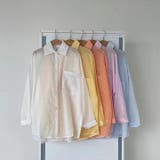 ストライプシアーシャツ ブラウス トップス | LADY LIKE | 詳細画像15