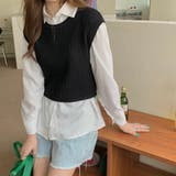 ロールネックノースリーブニット トップス プルオーバー | LADY LIKE | 詳細画像12